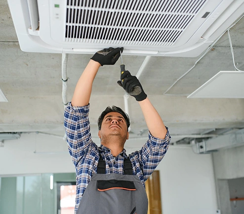 Images representing various business industries