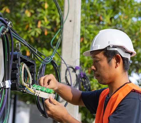 Images representing various business industries