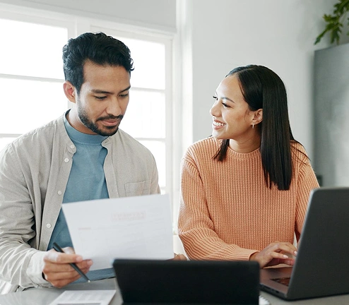 Images representing various business industries