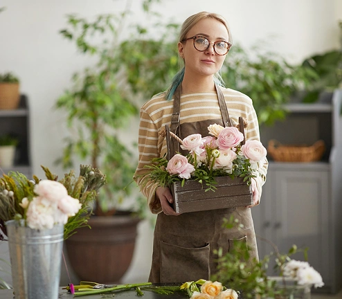 Images representing various business industries