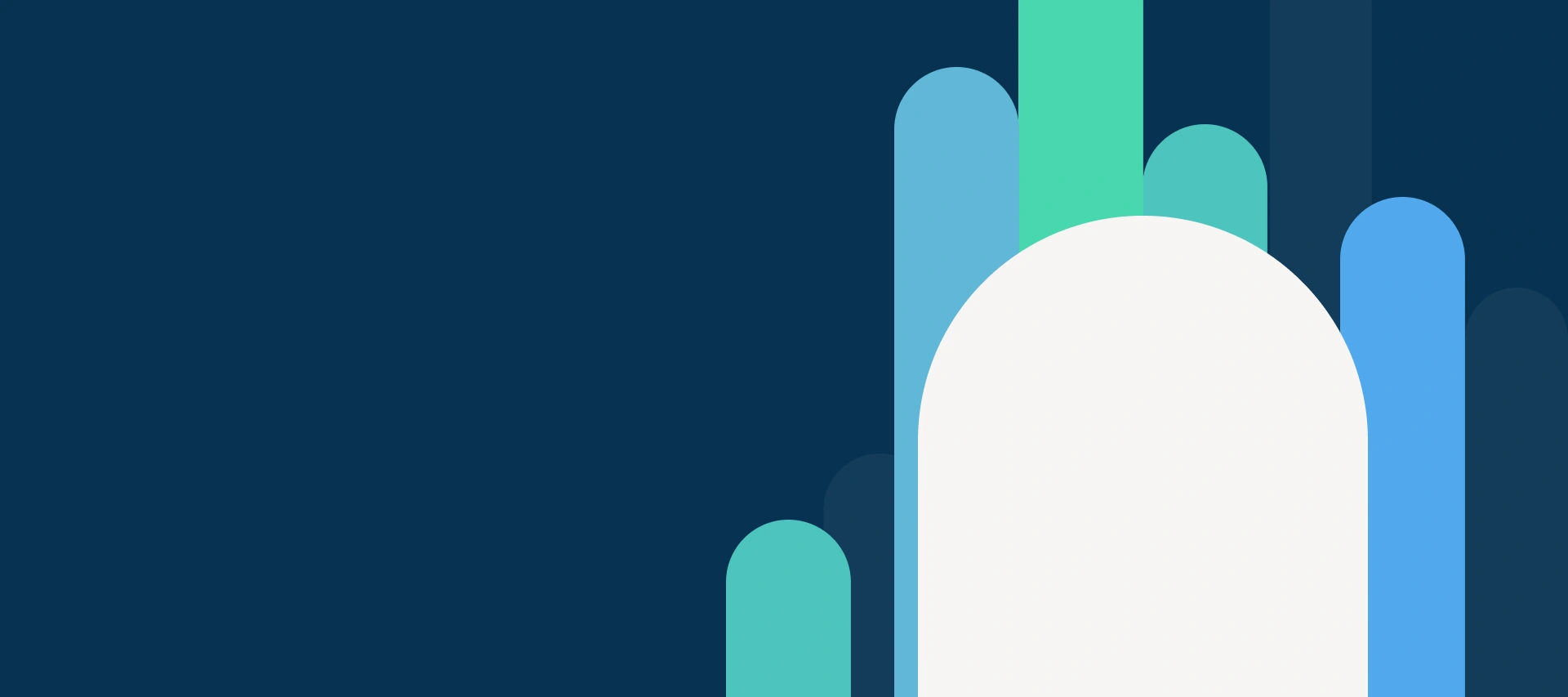 Dark blue background