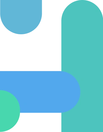 Light blue background